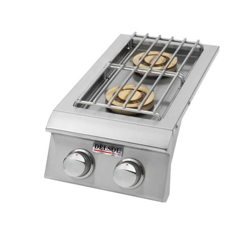 Delsol Delta Built-In Double Side Burner