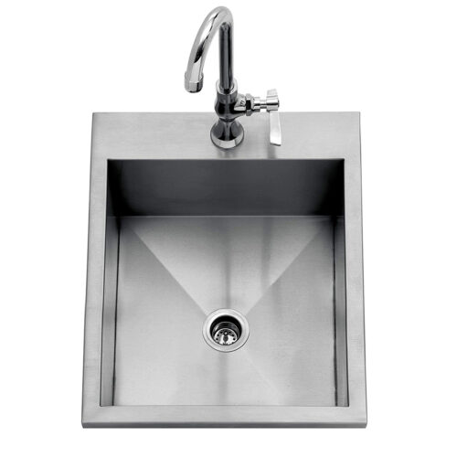 Delta Heat 15” x 15” Drop-In Outdoor Sink