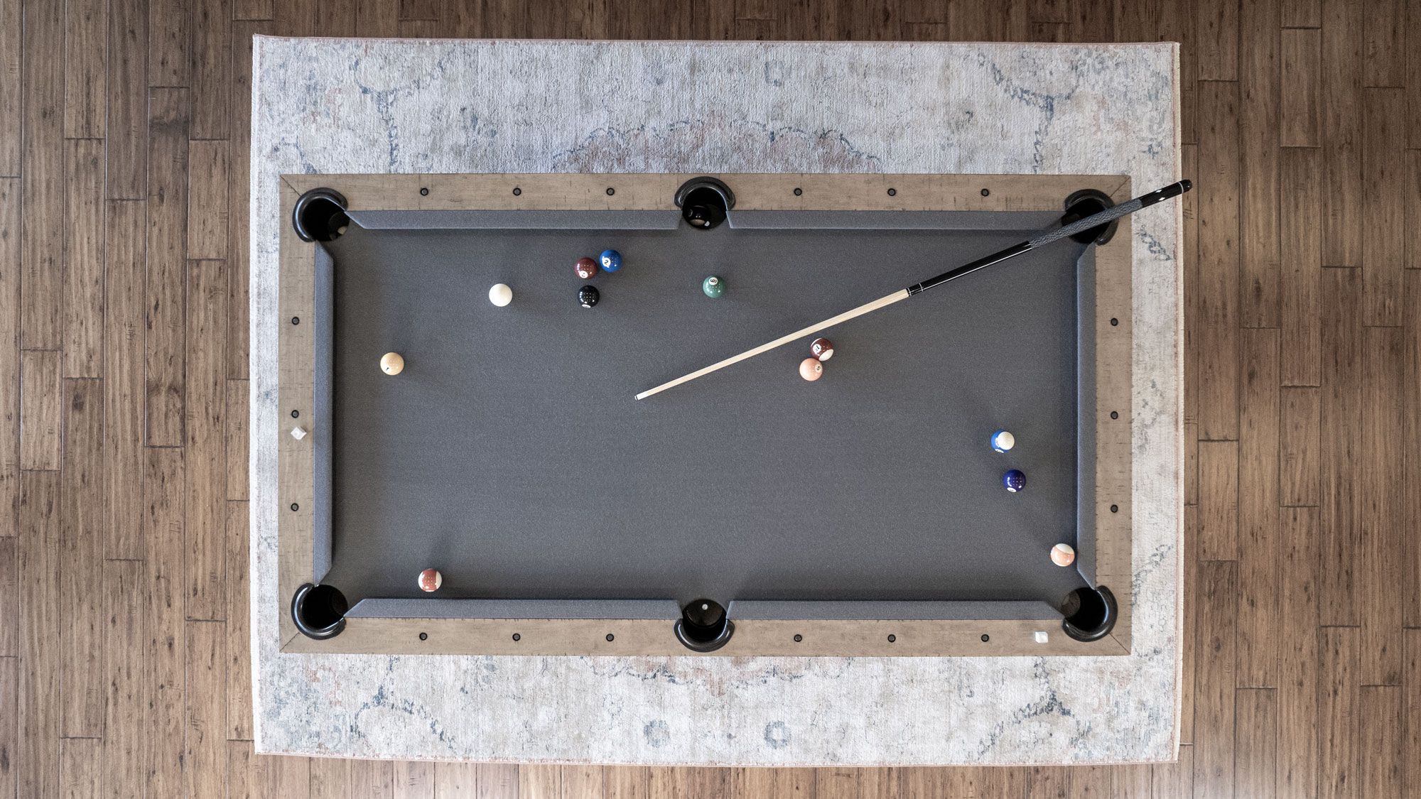 Smoky Mountain Nights Pool Table Top