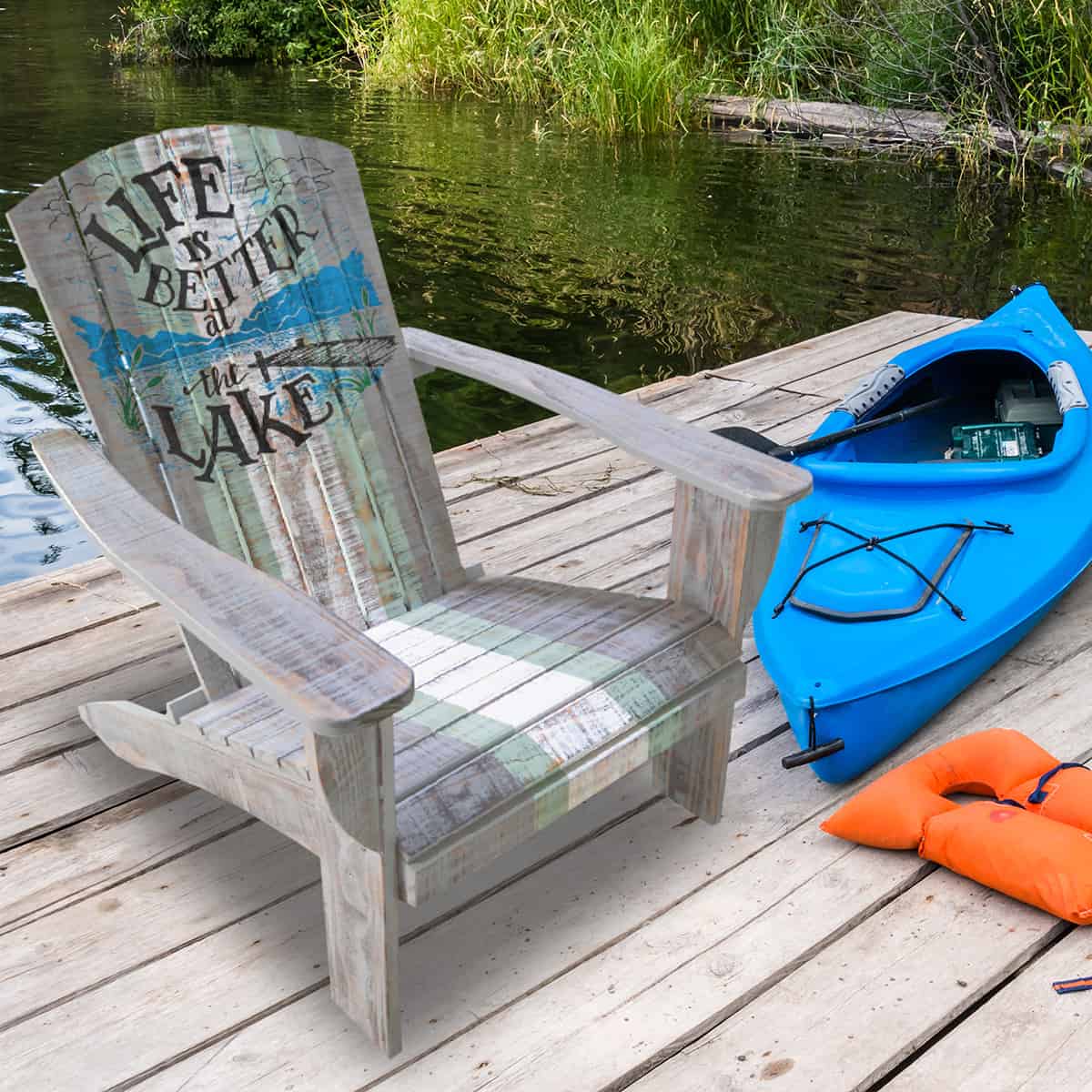 Imperial Wooden Adirondack Chair