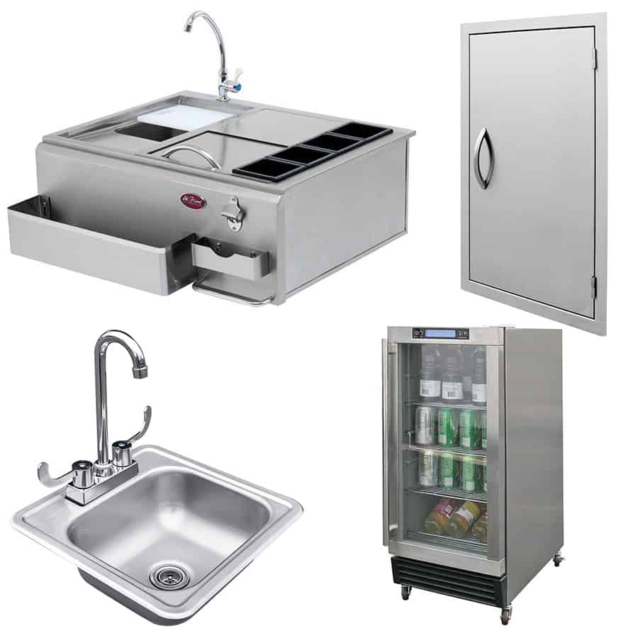 Outdoor Kitchen Island Accessories