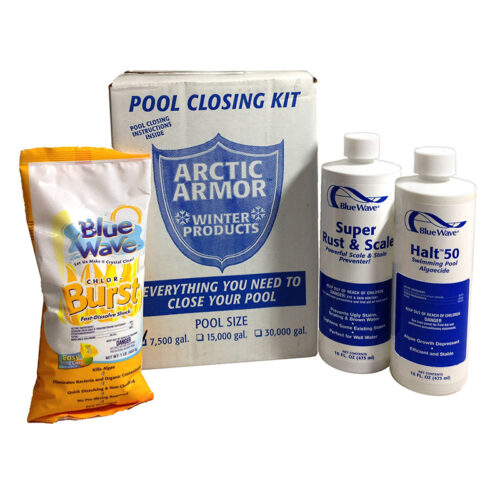 Small Chlorine Pool Winterizing Kit - Up to 7,500 Gallons