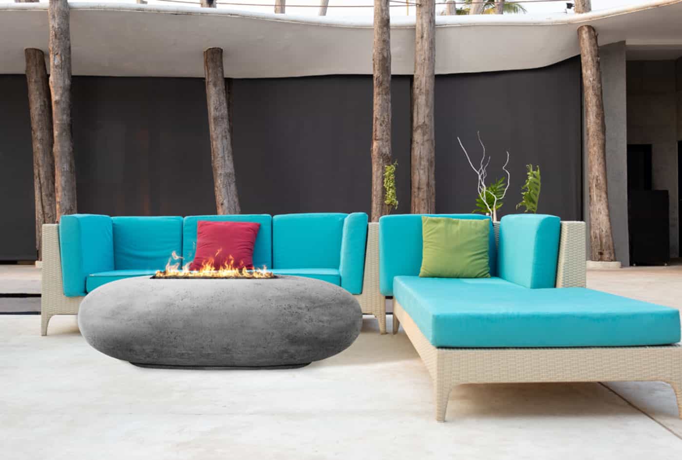 Prism Hardscapes Pebble Fire Table