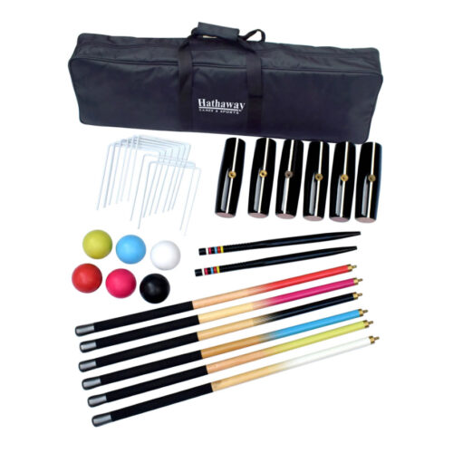 Deluxe Croquet Game Set