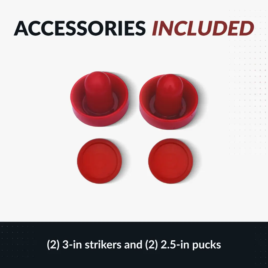 Voyager 5-ft Black and Green Air Hockey Table 6