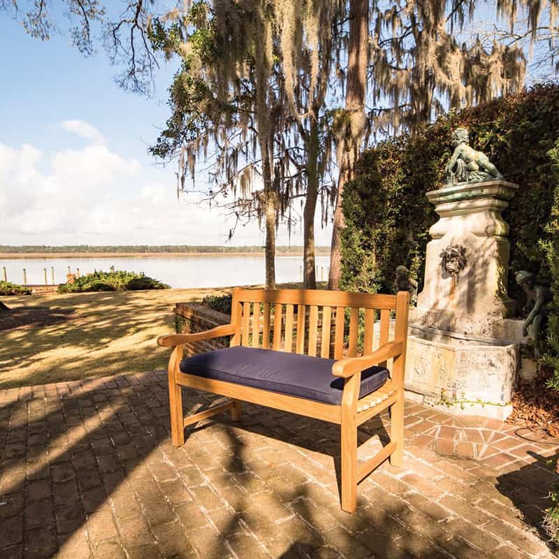 Royal Teak Collection Classic Two-Seater Bench