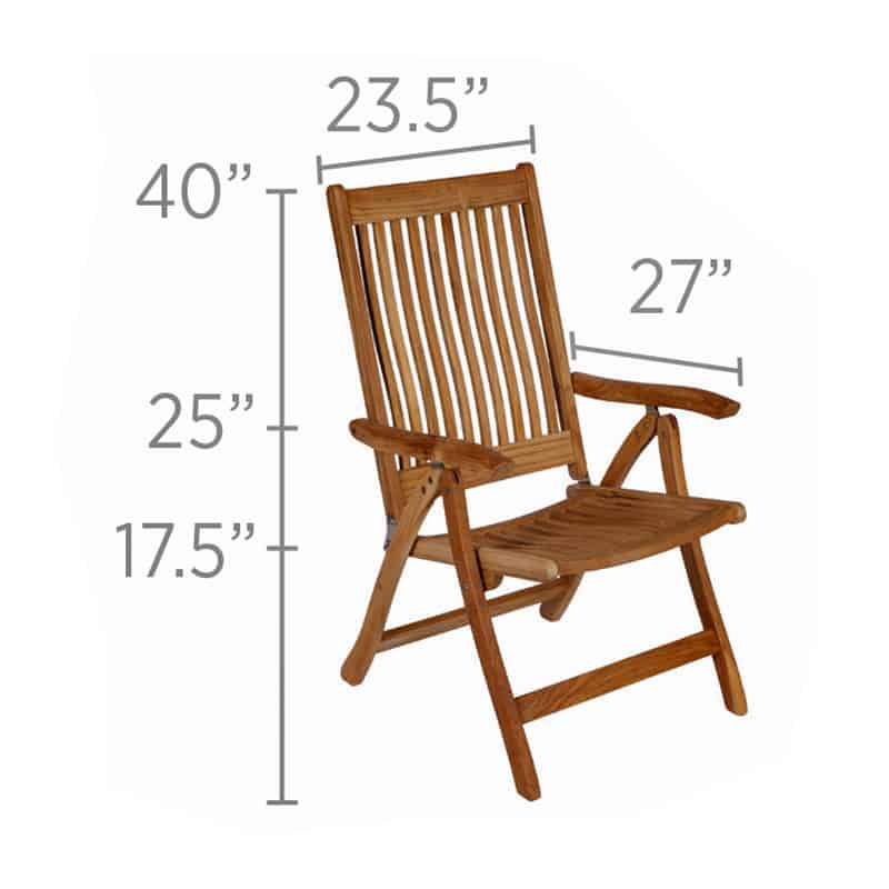 Royal Teak Collection Estate Chair