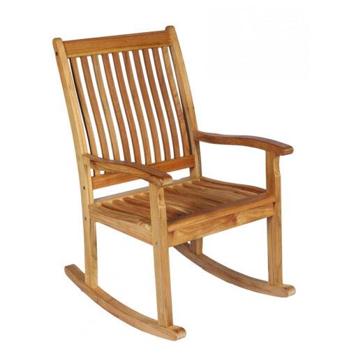 Royal Teak Collection Highback Rocking Chair