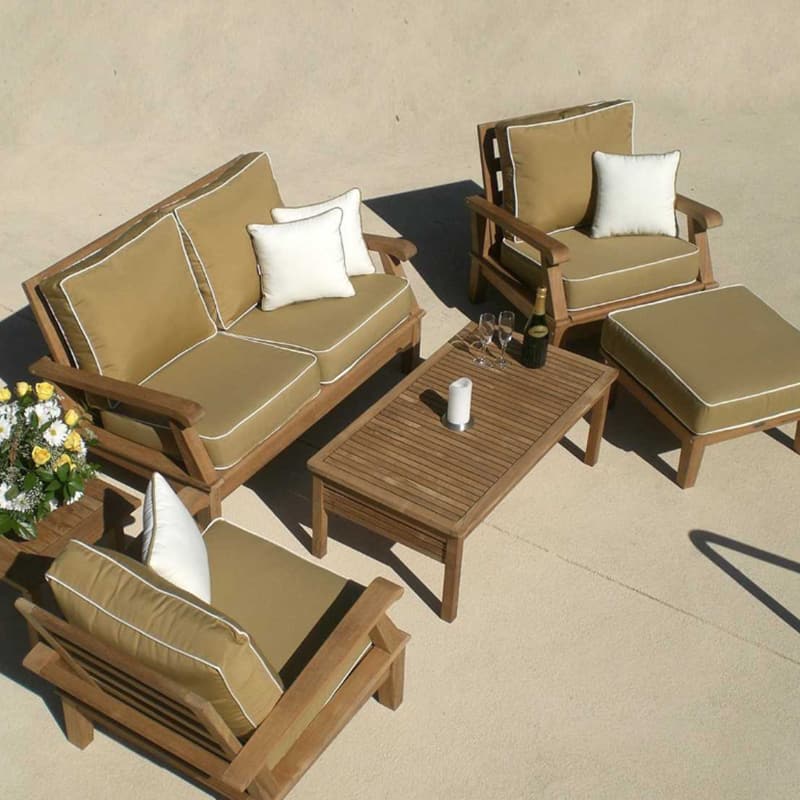 Royal Teak Collection Miami Loveseat