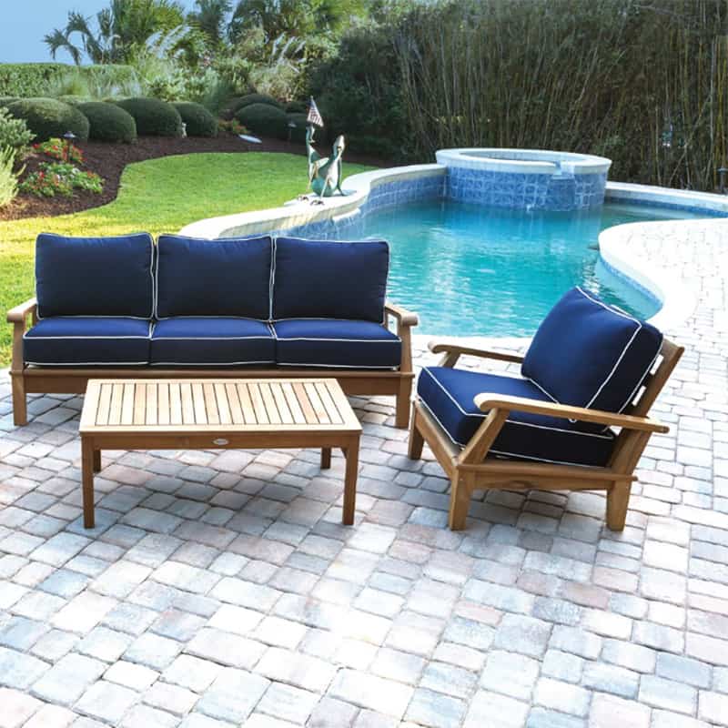 Royal Teak Collection Miami Loveseat