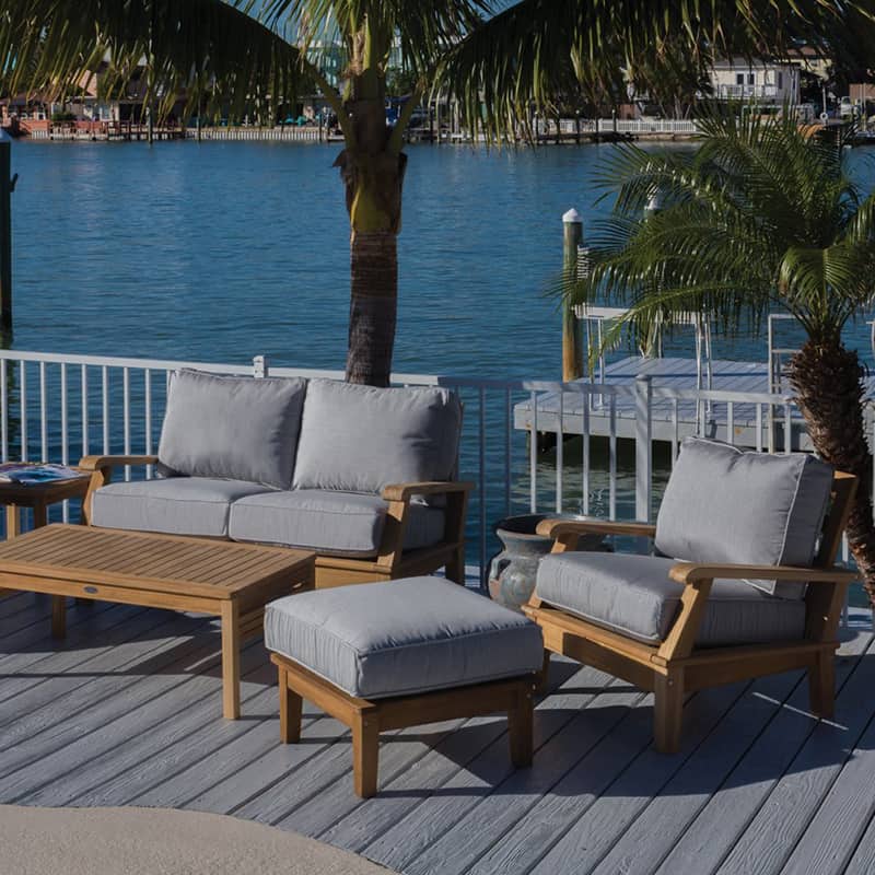 Royal Teak Collection Miami Loveseat