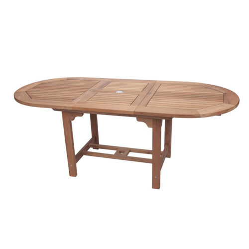 Royal Teak Collection Oval Family Expansion Table