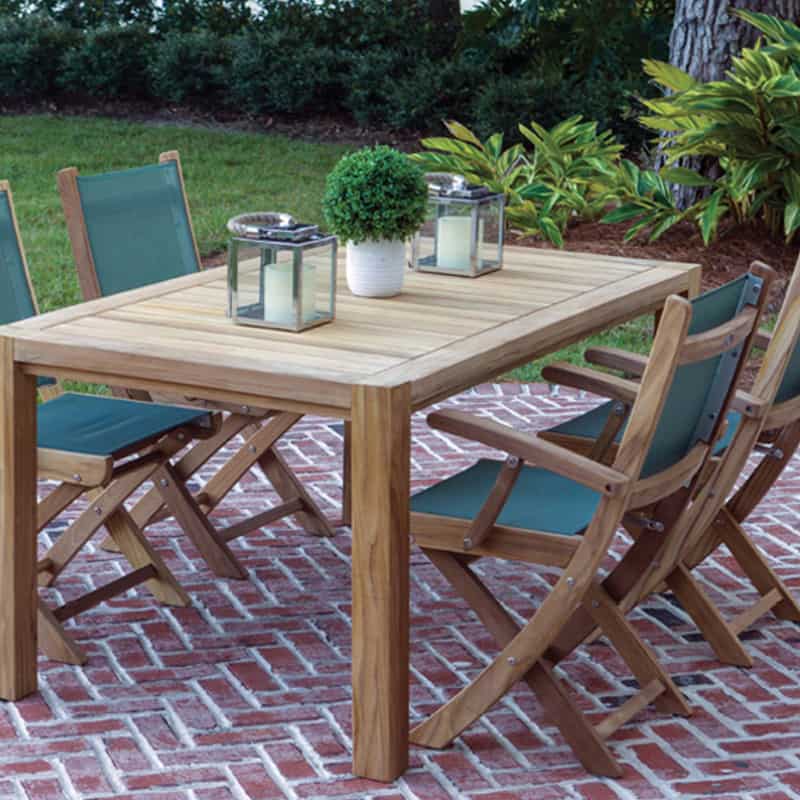 Royal Teak Collection Sailmate Folding Arm Chair