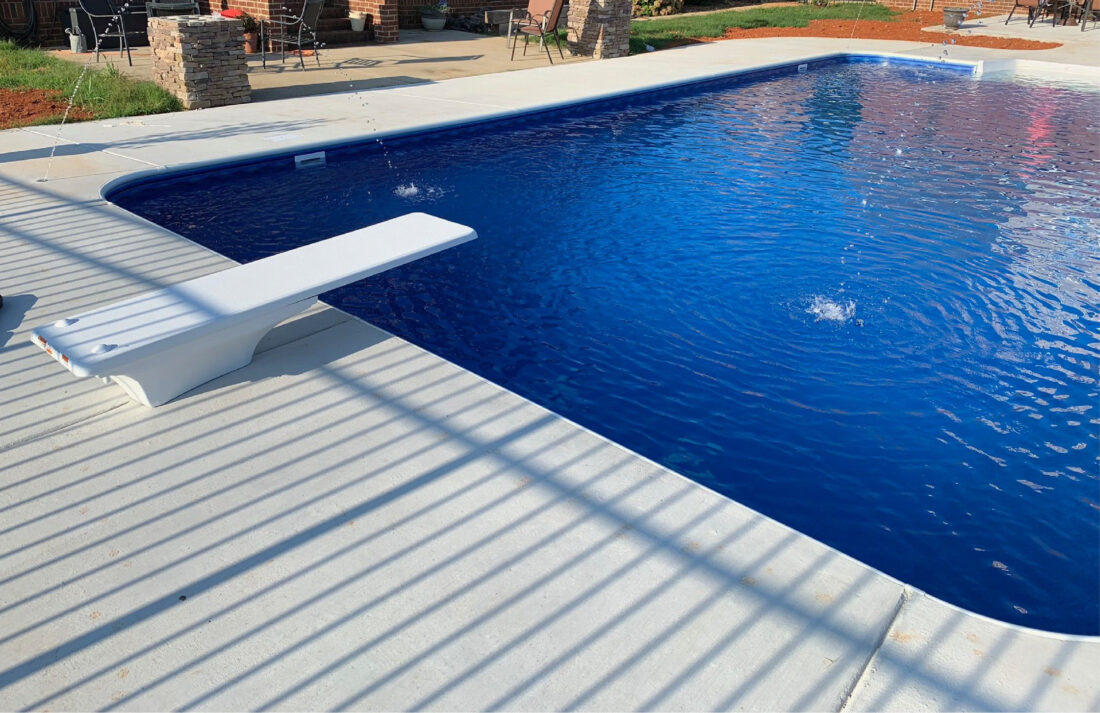 Fuller Tennessee Inground Pool Kit Construction