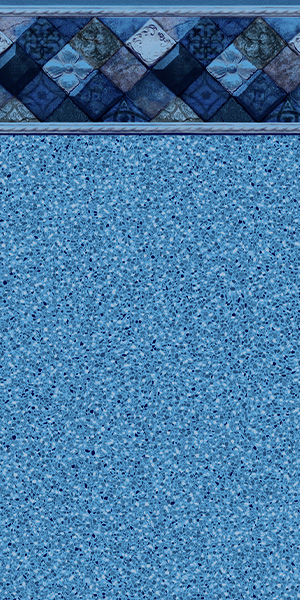 Madison w Blue Crystal Inground Pool Liner