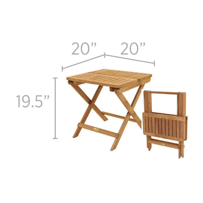 Royal Teak Collection Picnic Table