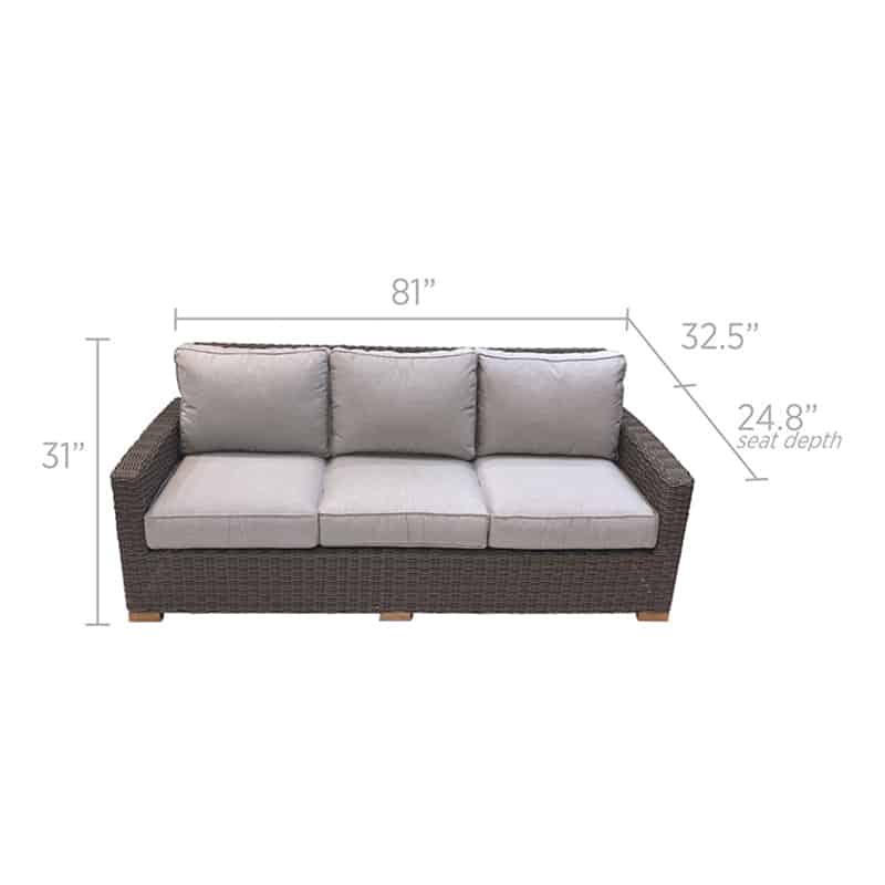 Royal Teak Collection Sanibel Sofa