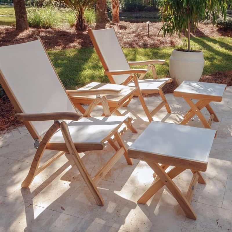 Royal Teak Collection Sling Footrest