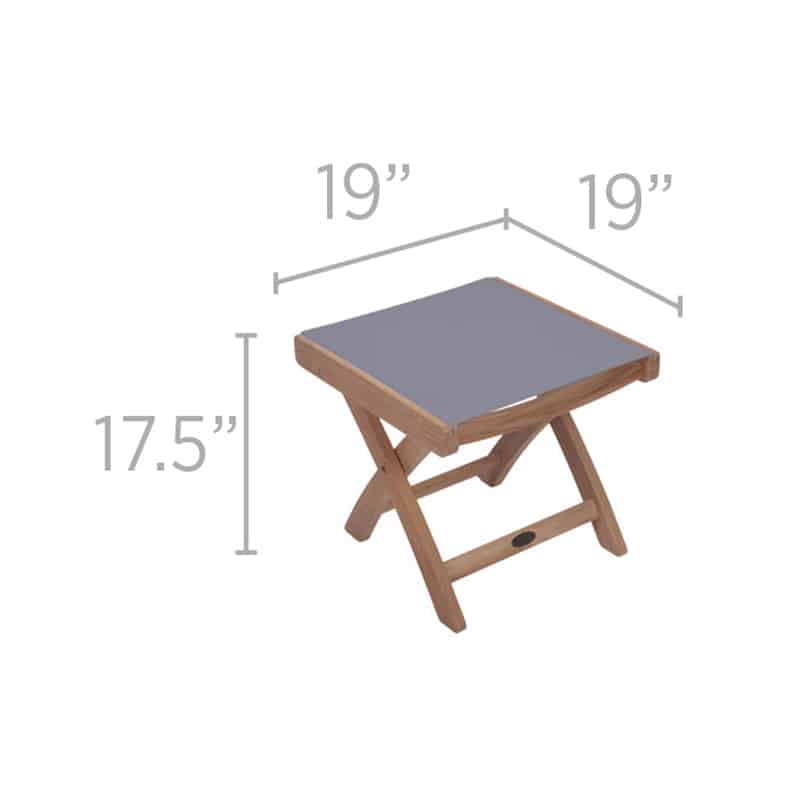 Royal Teak Collection Sling Footrest