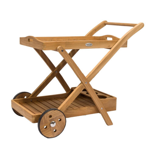 Royal Teak Collection Tray Cart