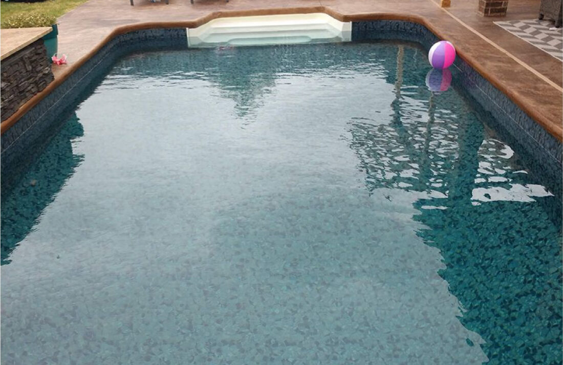 Hall Oklahoma Inground Pool Kit Construction