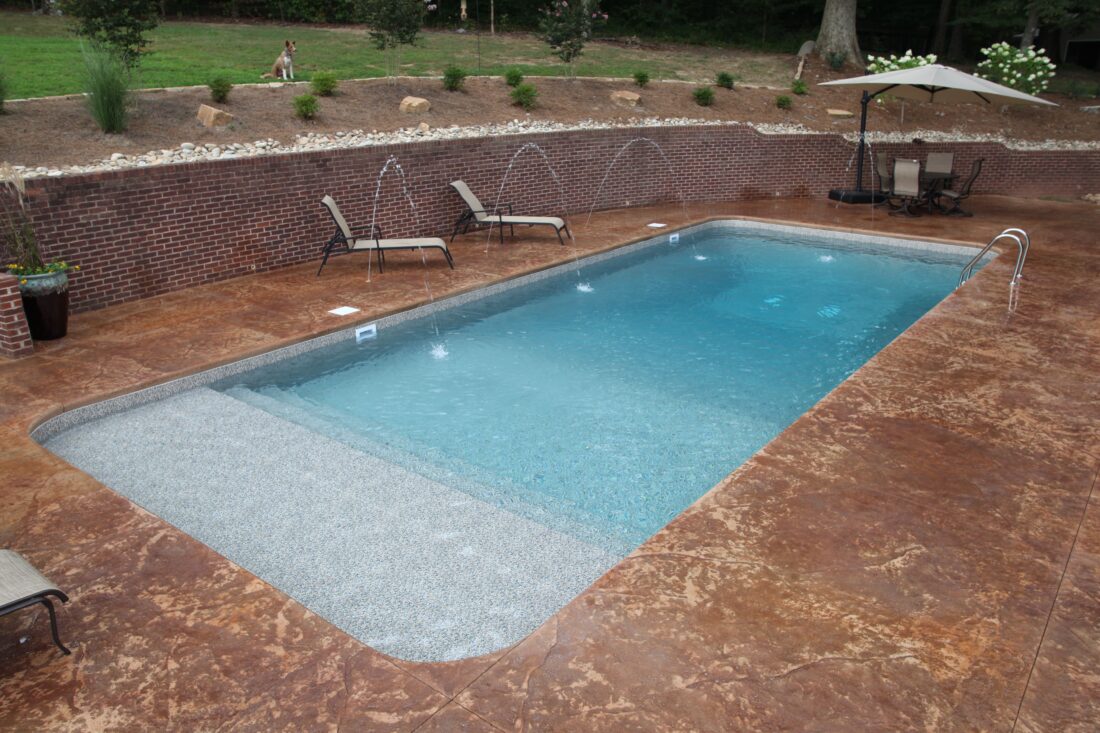 Riceville Tennessee Inground Pool Kit Construction