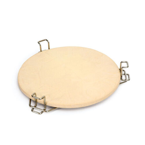 Primo Heat Deflector Plate with Rack & 16 Inch Baking Stone for Oval LG