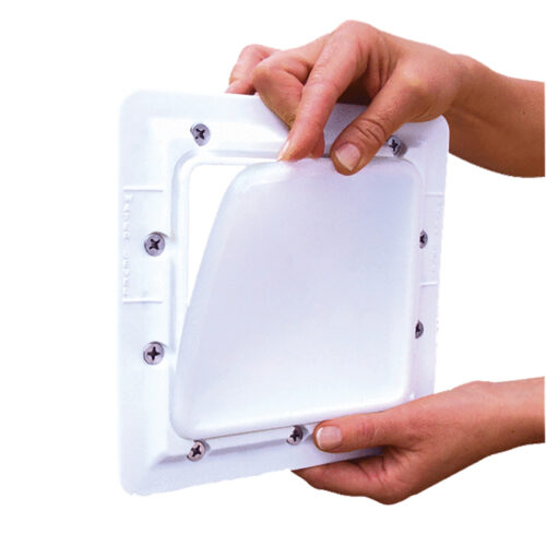 Above Ground Pool Skimmer Door System