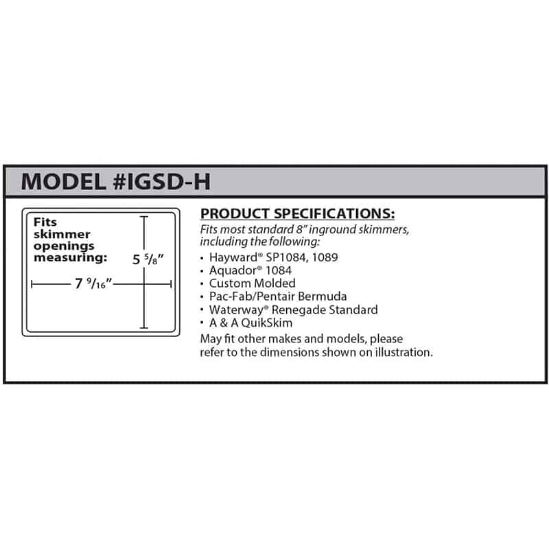Standard Winter Cover for 1084 Skimmer