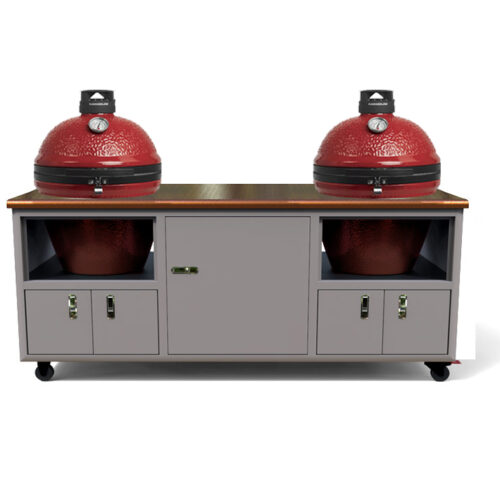 Challenger 76-in Double Torch Cart for Kamado Joe Classic II