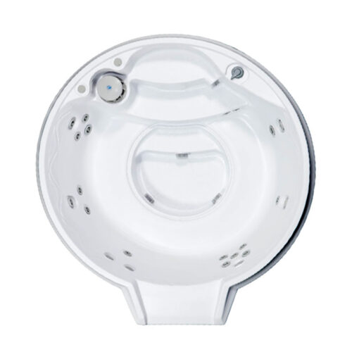 Cardinal 85-Inch WaterFall Round Spill-Over Spa