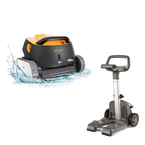 Dolphin Triton PS Robotic Cleaner w/ Universal Caddy