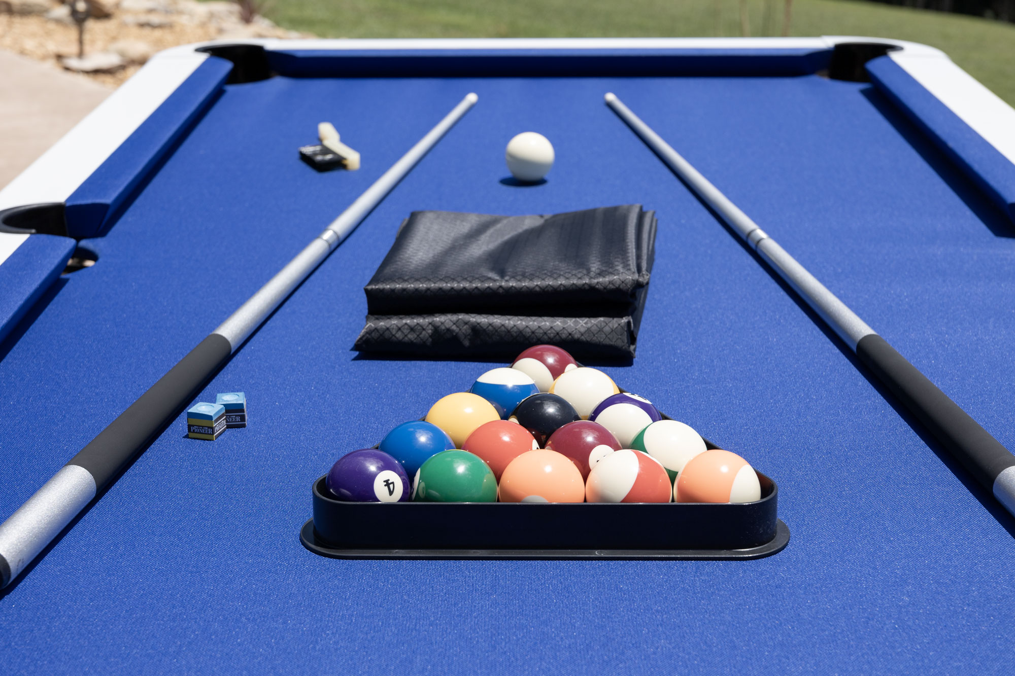 Malibu Nights Outdoor Pool Table Accessories