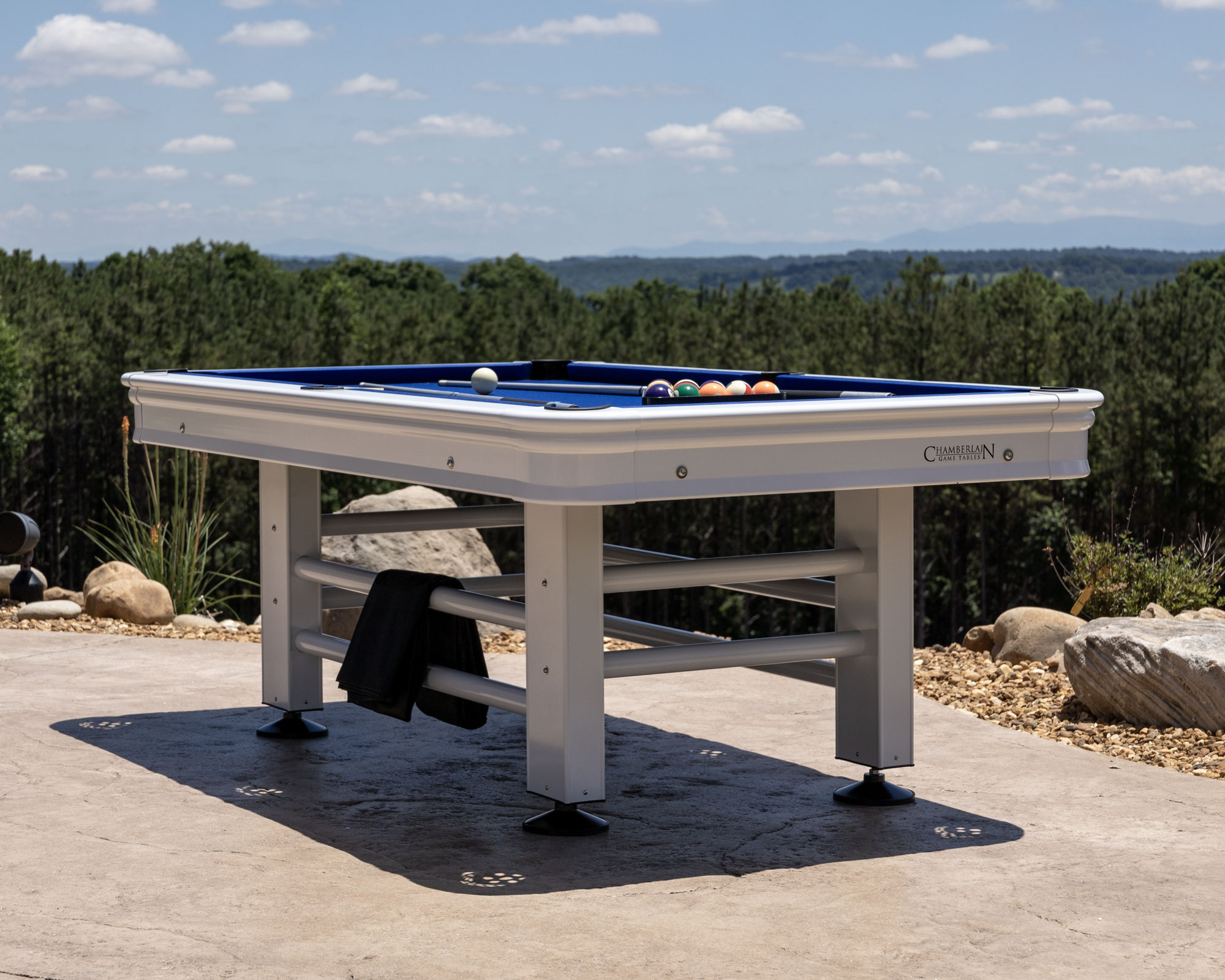 Malibu Nights Outdoor Pool Table Legs