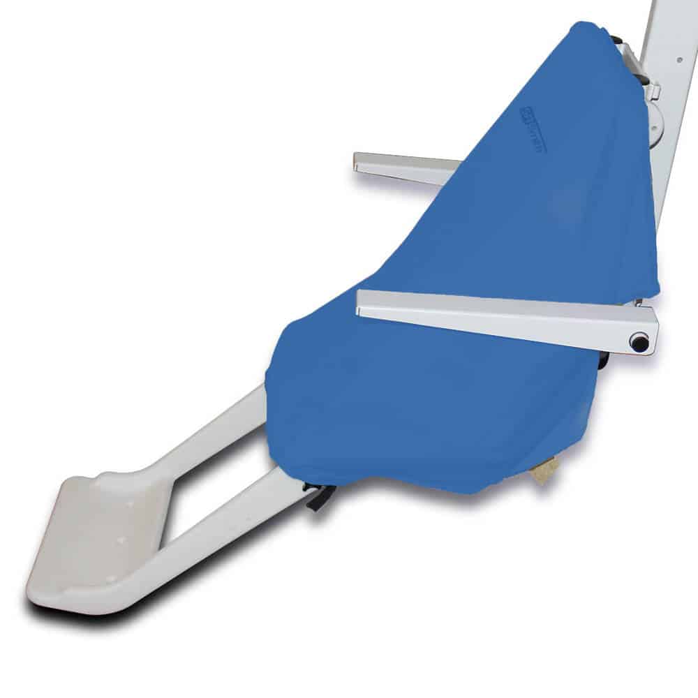 S.R. Smith Seat Saver Pool Lift Cover-Blue