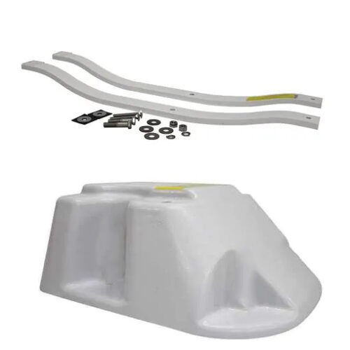 Salt Pool Jump System Base and Assembly - White