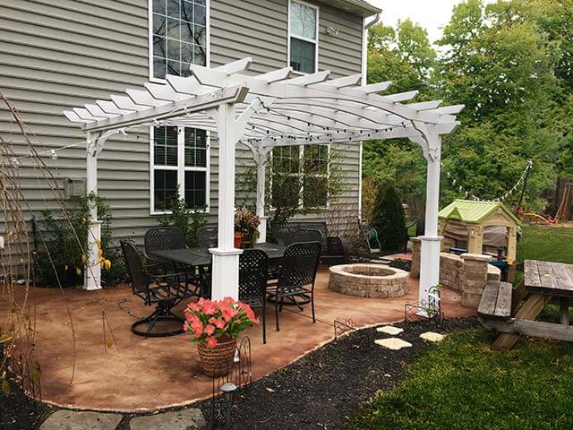 White Pergola 1
