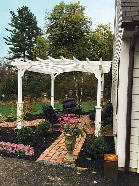 White Pergola