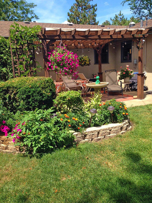 Pergola with Garden