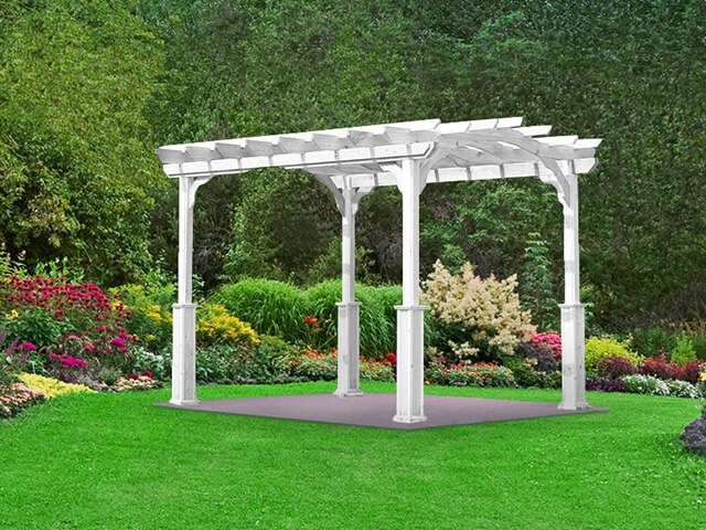 Pergola 3D Render