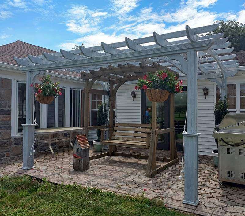 White Pergola