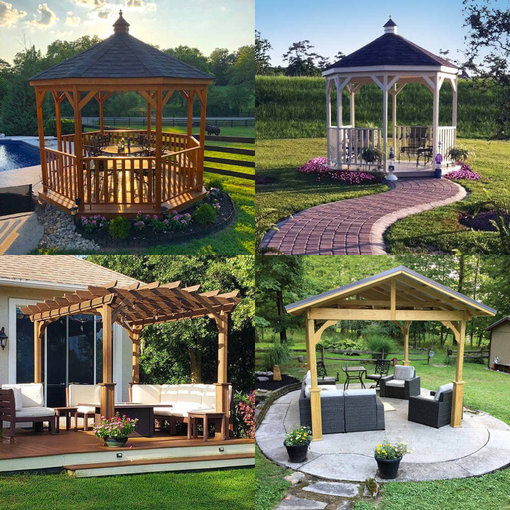 DIY Gazebos, Pergolas, and Pavilions
