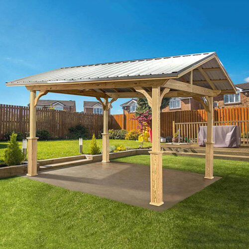 12X15 DIY Pavilion Kit Pavilion-in-a-box 3d Render