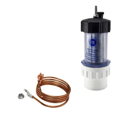 2"SPG Tee Inline Zinc Anode