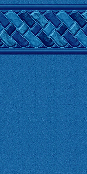 St.Barts w Blue Opal Inground Pool Liner