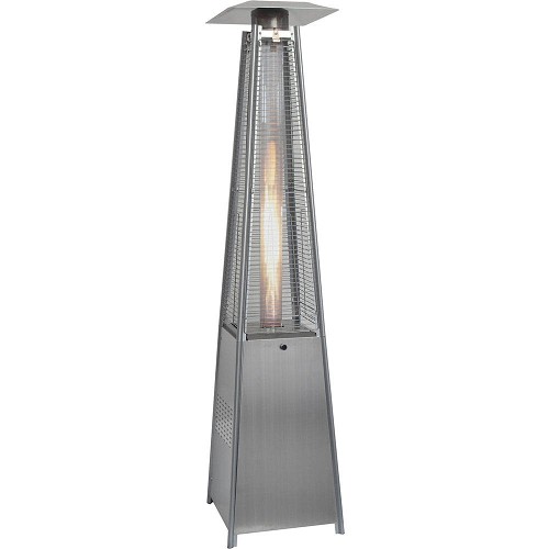 Hanover 7ft 42k BTU Pyramid Propane Heater in Stainless Steel