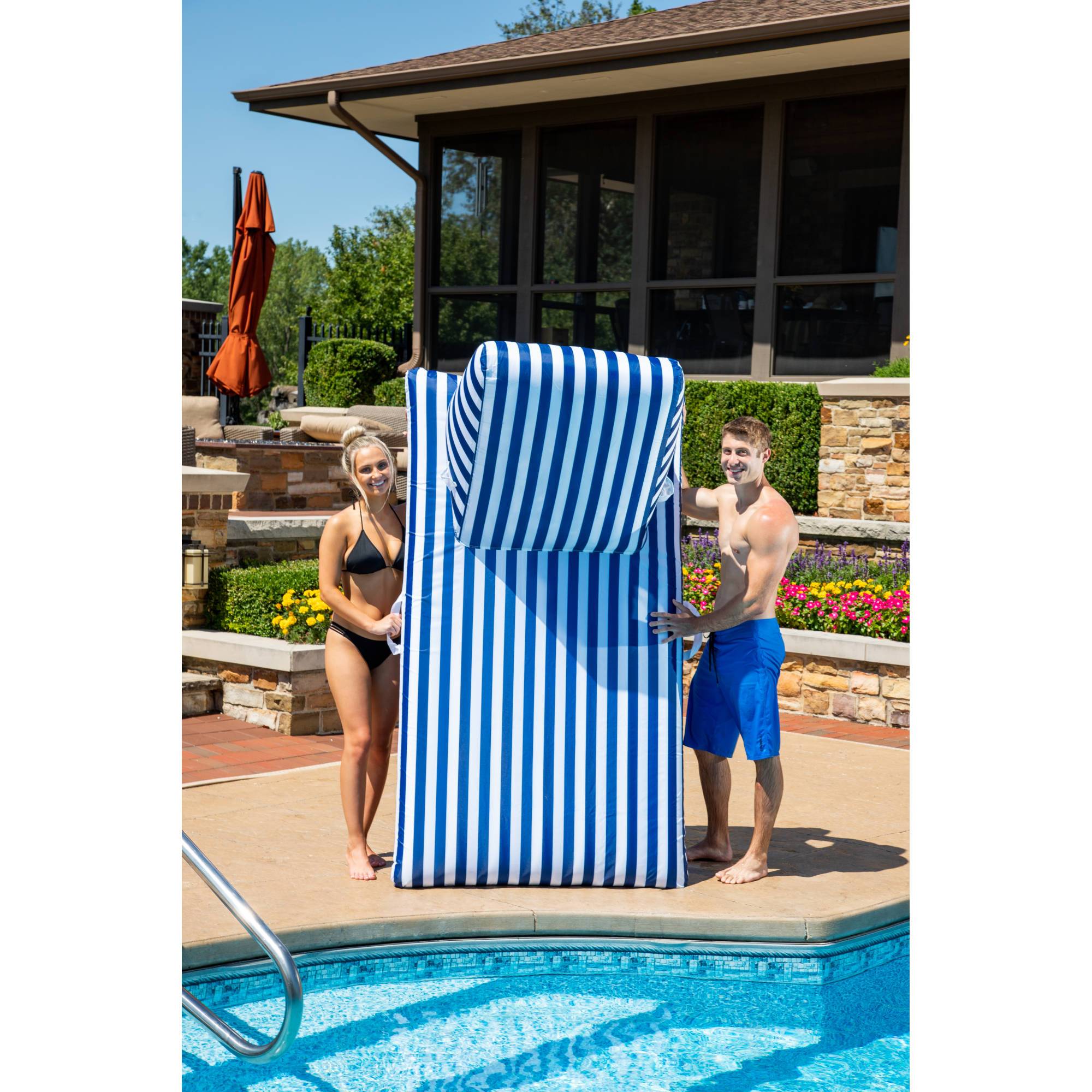 Blue Wave Pool Chaise Lounge - Morgan Dwyer Signature Series