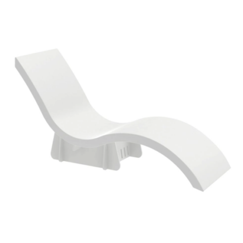 Ledge Lounger Signature Riser - Chaise