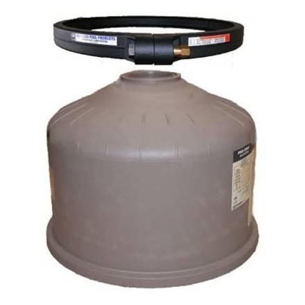 Hayward DEX7220BTC Taupe C7030 Filter Head With Clamp System1