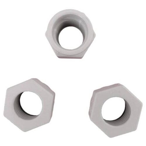 Hayward TVX6000MNPK3 3PK White Mender Nut Kit 1